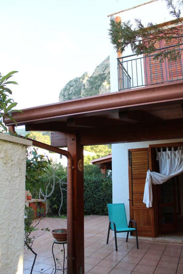 Villetta Con Giardino Mandarino Macari Dış mekan fotoğraf